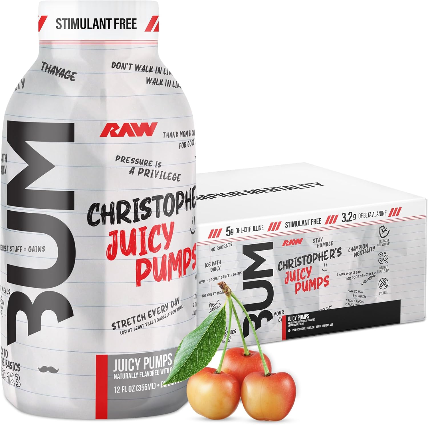 RAW: CBUM Pump - 12 oz