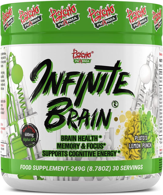 Psycho Pharma. Infinite Brain Nootropic Game Changer