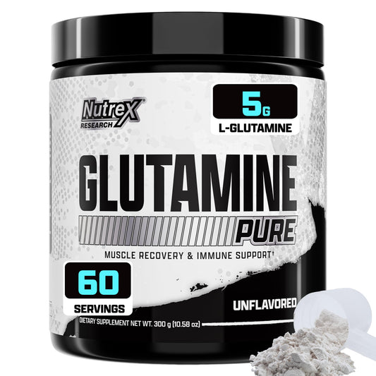 Nutrex Research - Glutamine Pure Muscle Recovery & Immunity Booster - 300g