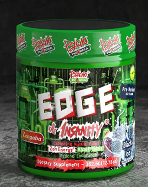 Psycho-Edge of Insanity-Pre-Workout- 362.5g