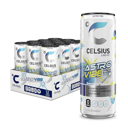 CELSIUS Fizz Free - Sugar Free Energy Drink - 12 Fl Oz