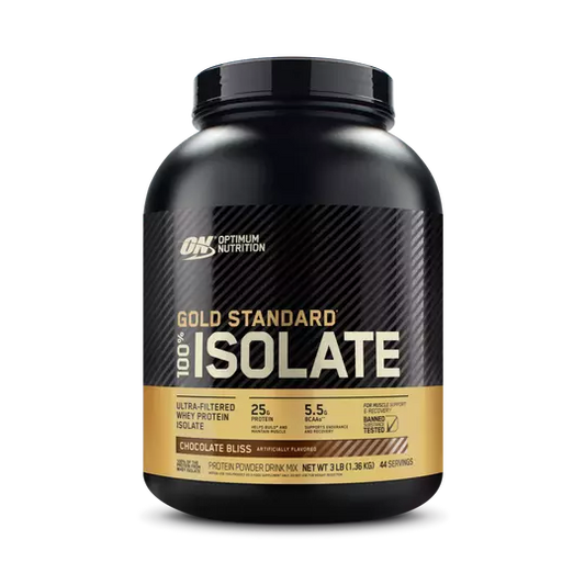 Optimum Nutrition - GOLD STANDARD - 100% Isolate - 3 Pounds